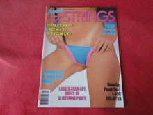 Load image into Gallery viewer, Vintage Nude Erotic Sexy Adult Magazine Loose G-Strings January 1991      JB26
