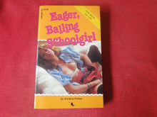 Load image into Gallery viewer, Vintage Nude Erotic Sexy Adult Paperback Book/Novel Eager, Balling Schoolgirl 1984  Greenleaf  X12
