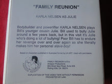 Load image into Gallery viewer, Vintage Adult XXX VHS Porn Tape Family Reunion Amazon Productions Karla Nelsen   P4
