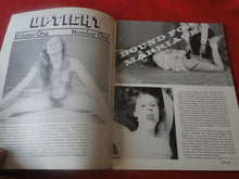 Load image into Gallery viewer, Vintage Nude Erotic Sexy Adult Magazine BDSM Uptight V.1 #1 1980      JB66
