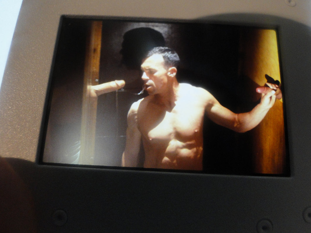 VINTAGE 35MM GAY MALE SLIDE BEEFCAKE MUSCLE NUDE FALCON STUDIOS Z28h