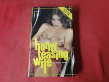 Load image into Gallery viewer, Vintage Nude Erotic Sexy Adult Paperback Book/Novel Horny Teasing Wife 1986 Greenleaf  X12
