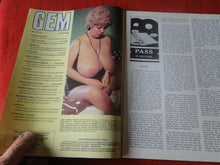 Load image into Gallery viewer, Vintage Nude Erotic Sexy Adult Magazine Gem March 1989         JB40
