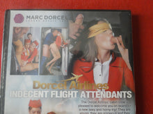 Load image into Gallery viewer, Vintage Adult Erotic Sexy Porn XXX DVD Movie SEALED Dorcel Airlines Indecent Flight Attendants    FF
