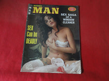 Load image into Gallery viewer, Vintage Nude Erotic Sexy Adult Men&#39;s Magazine Modern Man Sept. 1975     HC5

