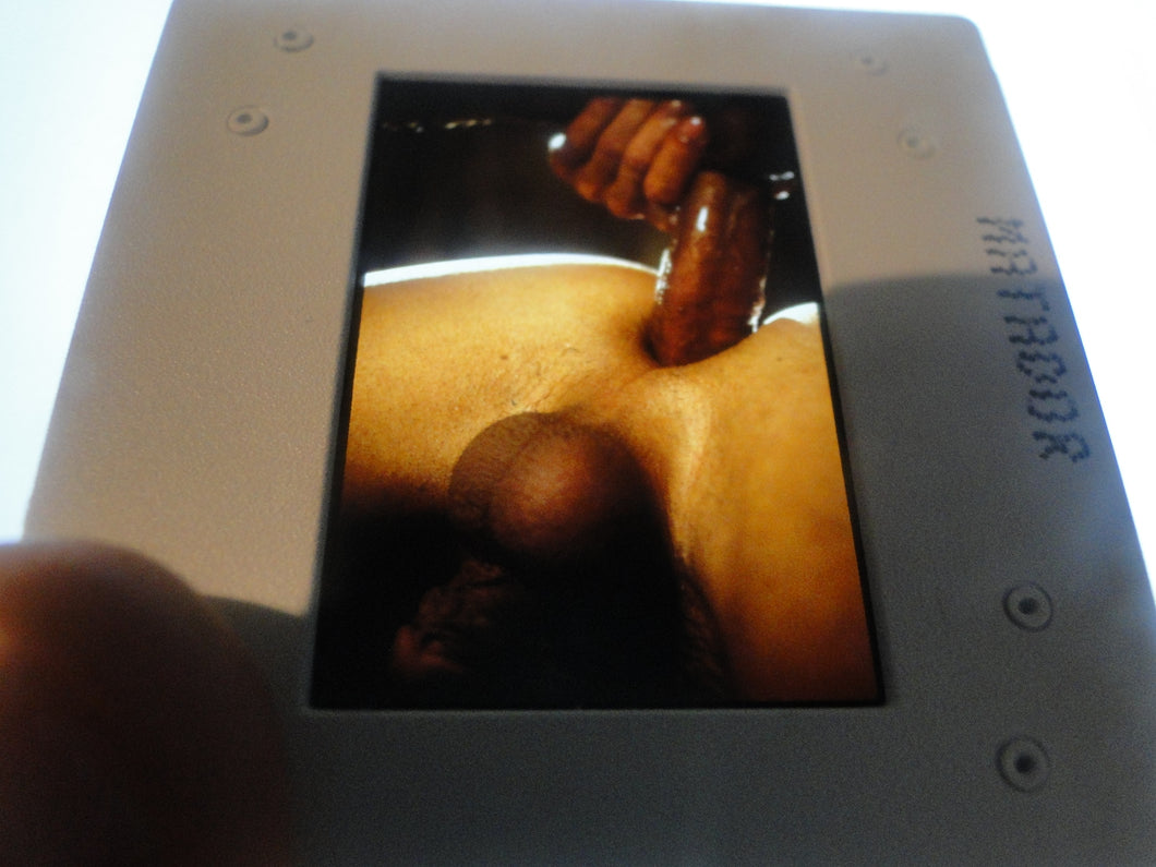 VINTAGE 35MM GAY MALE SLIDE BEEFCAKE MUSCLE NUDE FALCON STUDIOS Z29f