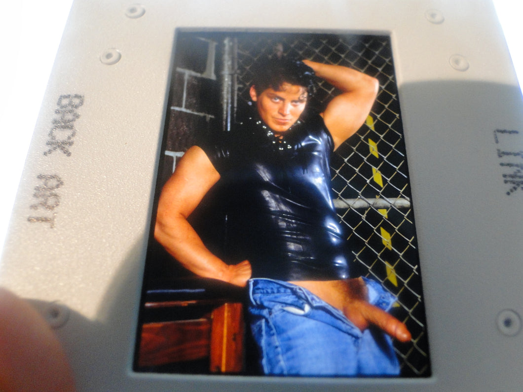 VINTAGE 35MM GAY MALE SLIDE BEEFCAKE MUSCLE NUDE FALCON STUDIOS Z28v