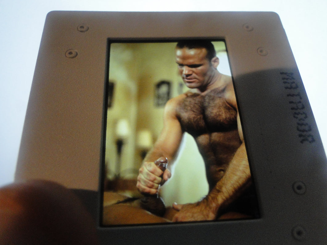 VINTAGE 35MM GAY MALE SLIDE BEEFCAKE MUSCLE NUDE FALCON STUDIOS Z29r