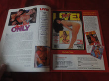 Load image into Gallery viewer, Vintage Nude Erotic Sexy Adult Magazine Live May 1988 Jamie Summers      P100
