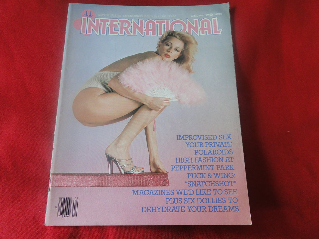 Vintage Nude Erotic Sexy Adult Magazine Club International April 1979       JB57