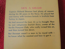 Load image into Gallery viewer, Vintage Sexy Erotic Adult Paperback Book/ Novel A Time For Lust 1967    G5
