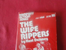 Load image into Gallery viewer, Vintage Erotic Adult Paperback Book/Novel The Wife Rippers 1973    X2
