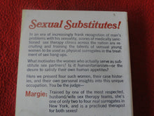 Load image into Gallery viewer, Vintage Sexy Erotic Adult Paperback Book/ Novel The Sensuous Surrogates 1975    G5
