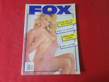 Load image into Gallery viewer, Vintage Nude Erotic Sexy Adult Magazine Fox 1987             55
