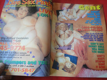 Load image into Gallery viewer, Vintage Nude Erotic Sexy Adult Magazine Plumpers August 1998     JB7
