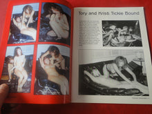Load image into Gallery viewer, Vintage Nude Erotic Sexy Adult Magazine BDSM Tickled Twosomes #3 Aug. 2000      GN
