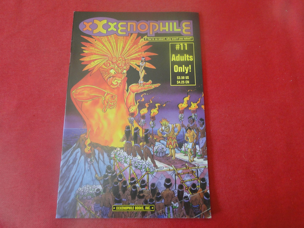 Vintage Nude Erotic Sexy Adult Men's Comic Book XXXenophile #11 1998      PB3