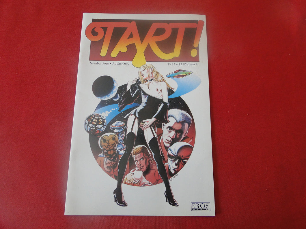 Vintage Nude Erotic Sexy Adult Men's Comic Book Tart Eros #4 May 2000        PB3
