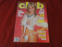 Load image into Gallery viewer, Vintage Nude Erotic Sexy Adult Magazine Club November 1987 Samantha Fox          P100
