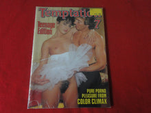 Load image into Gallery viewer, Vintage Nude Erotic Sexy Adult Magazine SEALED Temptation 7 Teenage Edition Danish  G27
