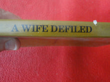 Load image into Gallery viewer, Vintage Sexy Erotic Adult Paperback Book/ Novel A Wife Defiled 1974      Z
