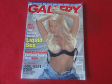 Load image into Gallery viewer, Vintage Nude Erotic Sexy Adult Magazine Gallery August 1997     JB25
