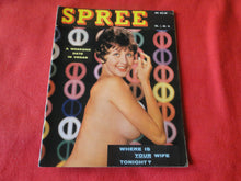 Load image into Gallery viewer, Vintage Nude Erotic Sexy Adult Magazine Spree 1959    JB3a
