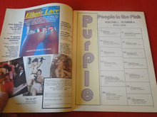 Load image into Gallery viewer, Vintage Nude Erotic Sexy Adult Magazine Purple July 1978         G7
