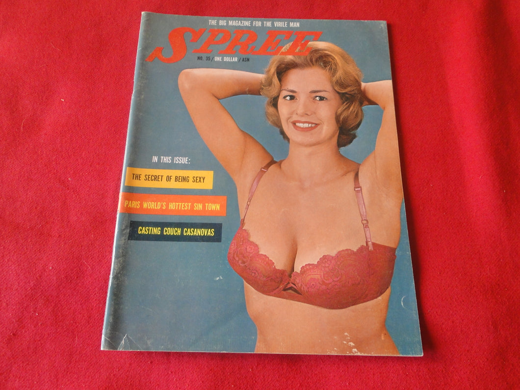 Vintage Nude Erotic Sexy Adult Magazine Spree           JB3