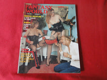 Load image into Gallery viewer, Vintage Nude Erotic Sexy Adult Magazine BDSM Fantasy World 1981     JB63

