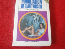 Load image into Gallery viewer, Vintage Sexy Erotic Adult Paperback Book/ Novel The Humiliation of Diane Wilson Eros Goldstripe   Z
