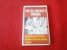 Load image into Gallery viewer, Vintage Sexy Erotic Adult Paperback Book/ Novel The Oil Sheikh's Virgins 1977      X30
