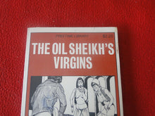 Load image into Gallery viewer, Vintage Sexy Erotic Adult Paperback Book/ Novel The Oil Sheikh's Virgins 1977      X30
