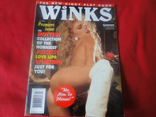 Load image into Gallery viewer, Vintage Nude Erotic Sexy Adult Magazine Winks Vol. 1 No. 1 1993     JB58
