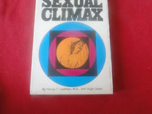 Load image into Gallery viewer, Vintage Erotic Adult Paperback Book/Novel The Sexual Climax 1967      Y
