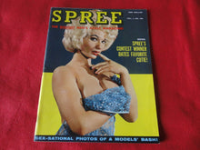 Load image into Gallery viewer, Vintage Nude Erotic Sexy Adult Magazine Spree 1960          JB3a
