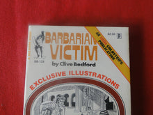 Load image into Gallery viewer, Vintage Adult Paperback Novel/Book Eros Goldstripe Barbarian Victim 1975     G2
