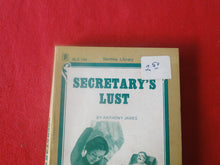 Load image into Gallery viewer, Vintage Adult Paperback Novel/Book Secretary's Lust 1975 ROUGH      G2

