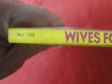 Load image into Gallery viewer, Vintage Adult Paperback Novel/Book Wives For Rent 1980       G2
