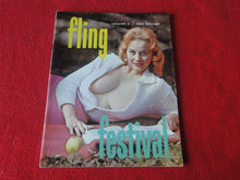 Load image into Gallery viewer, Vintage Nude Erotic Sexy Adult Magazine Fling Festival V4 1960      G8
