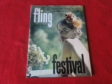 Load image into Gallery viewer, Vintage Nude Erotic Sexy Adult Magazine Fling Festival V6 1961         G8
