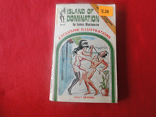 Load image into Gallery viewer, Vintage Adult Paperback Novel/Book Eros Goldstripe Island of Domination 1973 FOXING   G2
