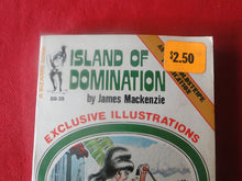Load image into Gallery viewer, Vintage Adult Paperback Novel/Book Eros Goldstripe Island of Domination 1973 FOXING   G2
