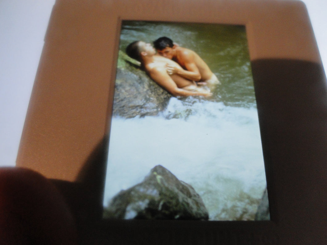 VINTAGE 35MM GAY MALE SLIDE BEEFCAKE MUSCLE NUDE FALCON STUDIOS Z13s
