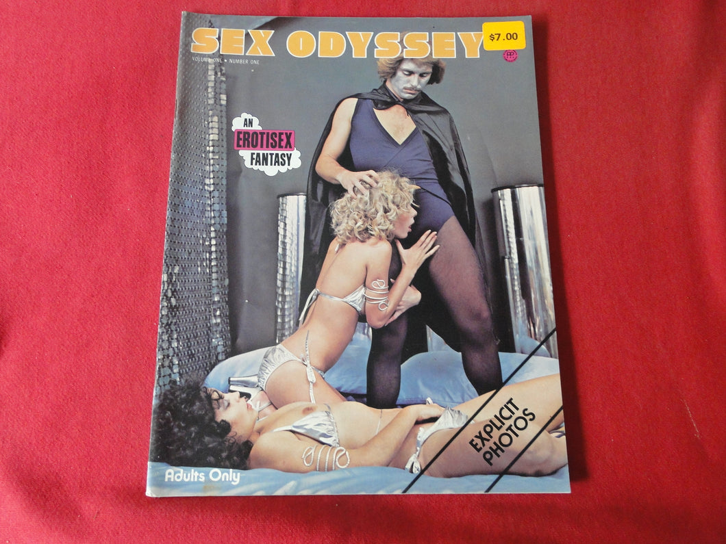 Vintage Nude Erotic Sexy Adult Magazine Sex Odyssey March 1978       JB12