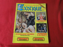 Load image into Gallery viewer, Vintage Nude Erotic Sexy Adult Magazine BDSM Exotique Eros Goldstripe 1974     JB12

