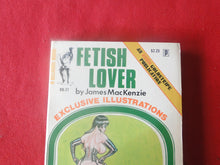 Load image into Gallery viewer, Vintage Adult Paperback Novel/Book Eros Goldstripe Fetish Lover 1972     G2
