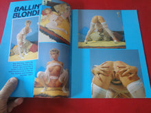 Load image into Gallery viewer, Vintage Nude Erotic Sexy Adult Magazine Ballin&#39; Blondi All Color          G3

