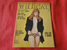 Load image into Gallery viewer, Vintage Nude Erotic Sexy Adult Magazine Wildcat July 1969        JB3a
