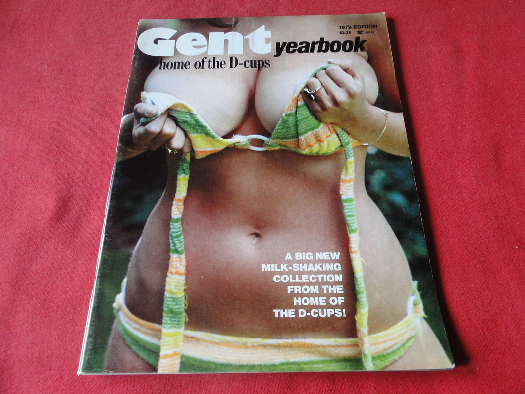 Vintage Nude Erotic Sexy Adult Magazine Gent Yearbook 1979         G20